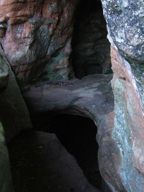 Mad Allen's Cave, in more detail