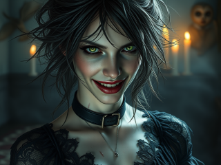 Exploring Dark Aesthetics in Character Design 190